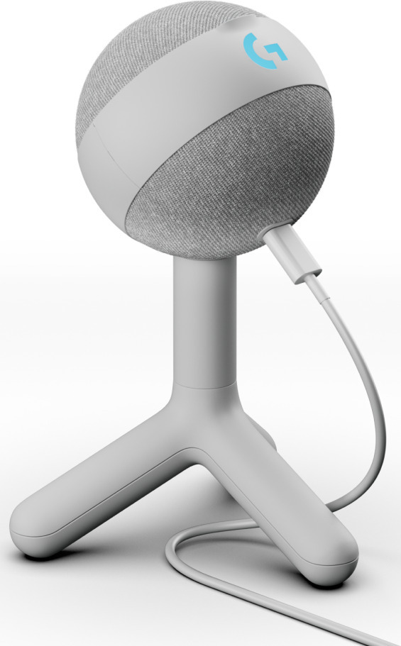 Logitech G Yeti Orb mikrofon USB-grænseflade, hvid
