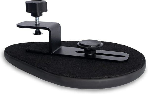 R-Go Split -ergonomiske albuepuder, sort