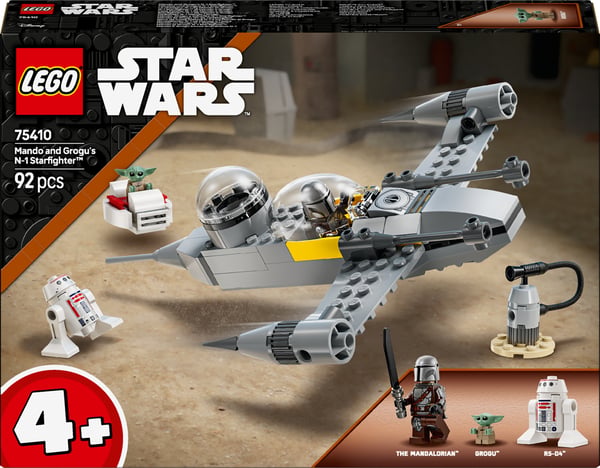 LEGO Star Wars 75410 – Mandos og Grogu N-1-stjerneskib