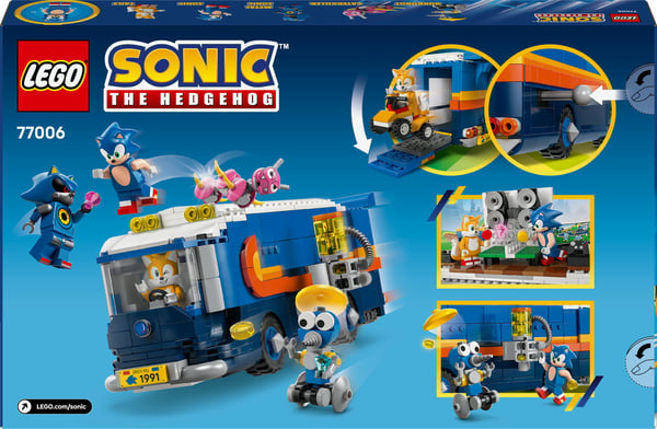 LEGO Sonic the Hedgehog 77006 - Sonics rörliga kommandocentral
