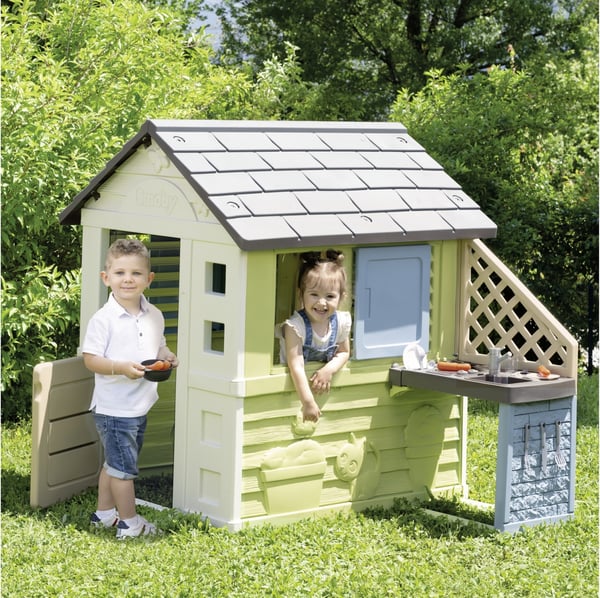 Smoby Life Pretty lekstuga och sommarkök