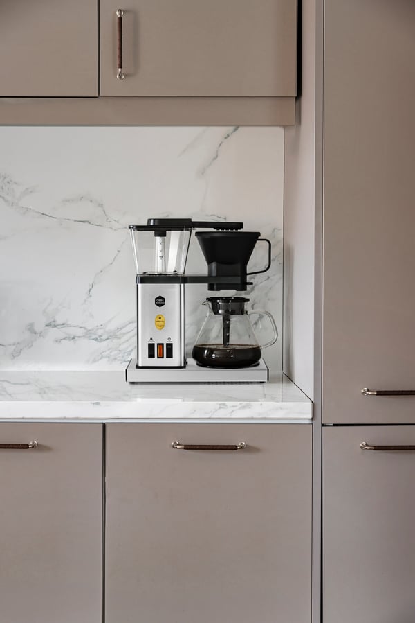 OBH Nordica Blooming Prime kaffebryggare, silver