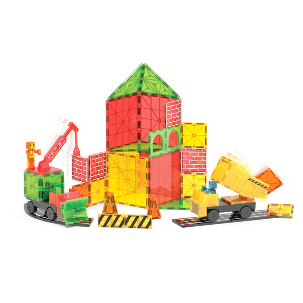 MAGNA-TILES® Builder XL magnetbyggsats, 50 delar