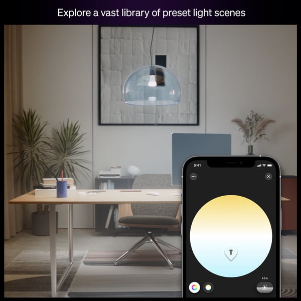 Philips Hue LED smartlampa, White ambiance, E27, 1100 lm
