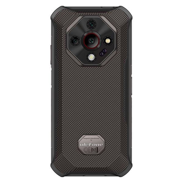 Ulefone Armor X16 telefon, 128/6 GB, svart / mörkbrun