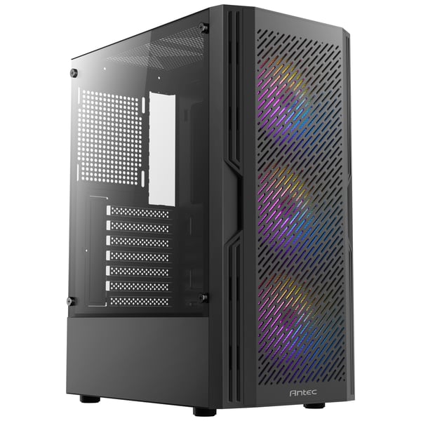 Antec AX20 ATX-fodral med fönster, svart