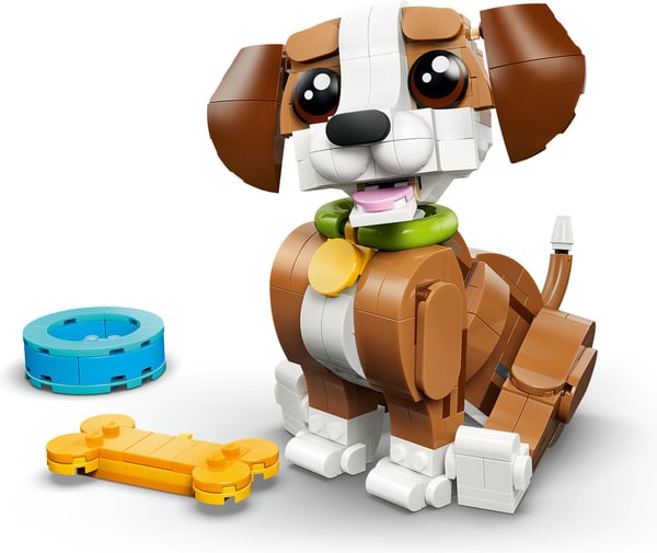 LEGO Creator 31382 Söta djur: Lekfull hundvalp 3-i-1