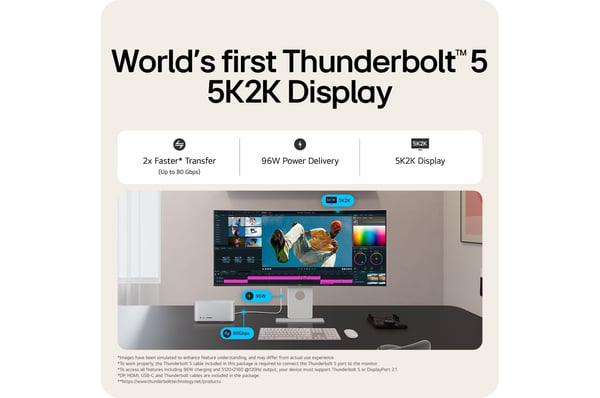 LG UltraWide 40U990A 40" 5K2K skärm