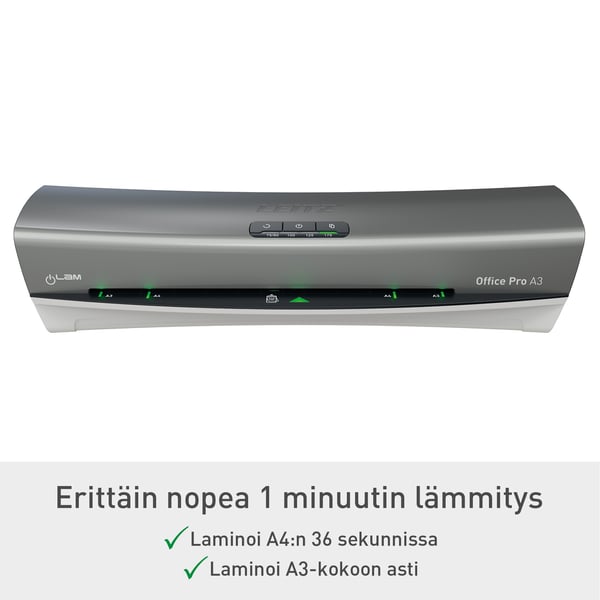Leitz iLAM Office Pro A3 -laminator, silver