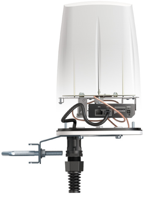 QuSpot-hölje med 4G + WLAN-antenn för RUT240-router