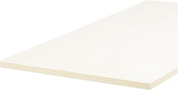 Elfen Ergodesk -bordsplatta, 120 x 80 cm, ask