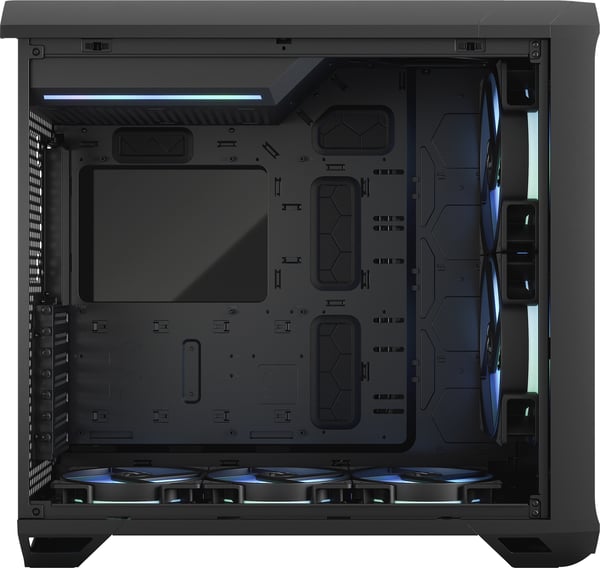Fractal Design Torrent Svart RGB TG Lätt Tint E-ATX-chassi med fönster, svart