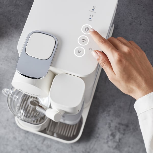 Nespresso Lattissima One Evo -kapselmaskine, hvid
