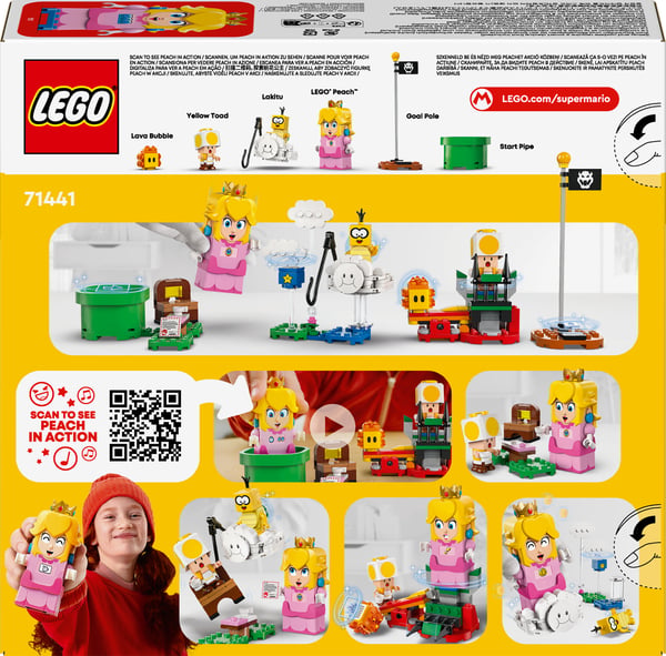 LEGO Super Mario™ Äventyr med interaktiva LEGO Peach™ 71441