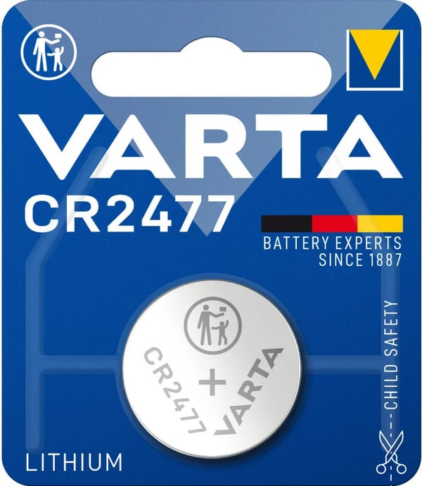 Varta CR2477 - knapcelle, 3V, 1A