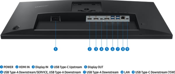 Samsung Essential Monitor S4 (S43UF) 27" skärm