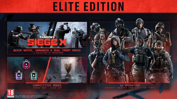 Tom Clancy's Rainbow Six Siege X Elite Edition (PS5)