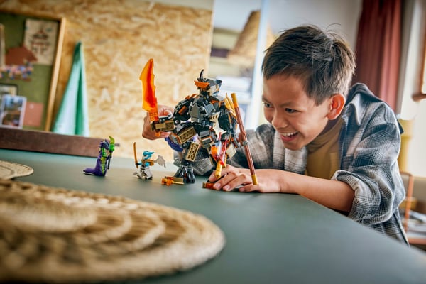 LEGO Ninjago 71854 Coles uppdragsrobot och Drake-Zane