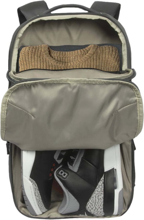 Targus Work+Play Trio 16” EcoSmart datorryggsäck, mörkgrå