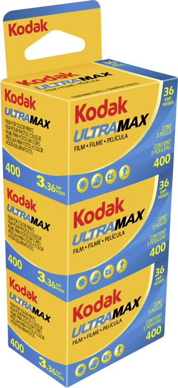 Kodak 135 Ultramax 400-36x3 färgfilm
