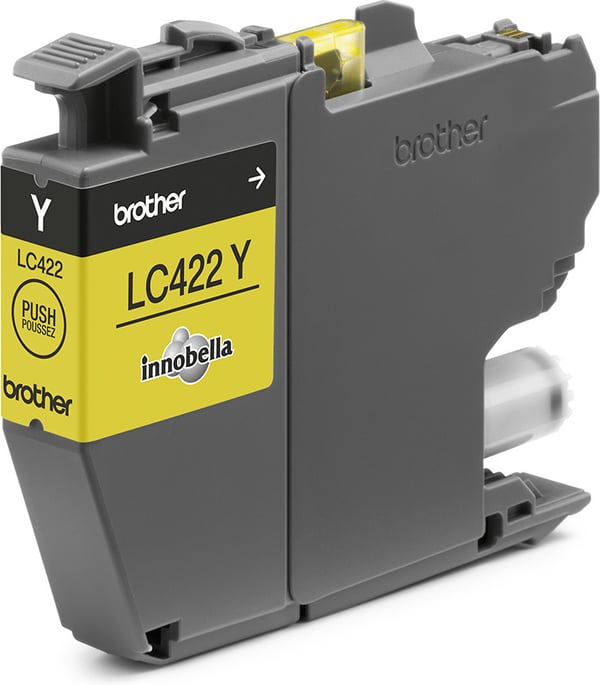 Brother LC422Y -bläckpatron, gul