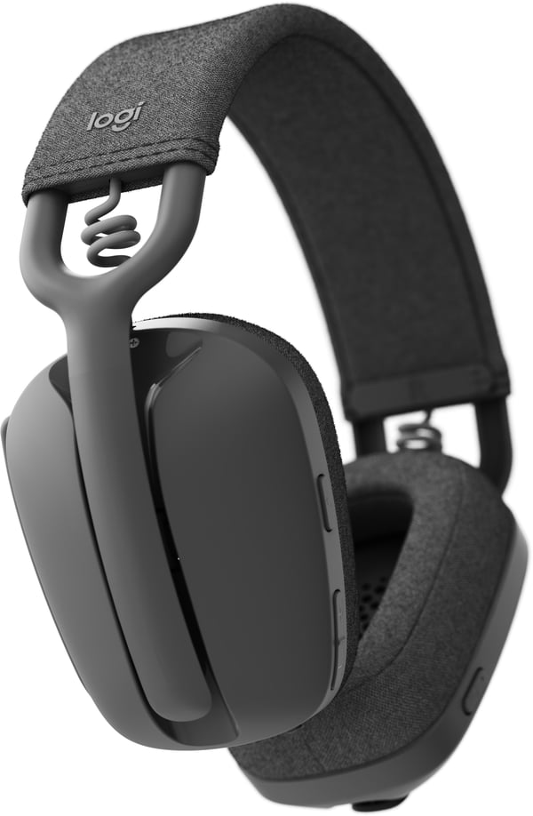 Logitech Zone Vibe 100 trådlösa hörlurar, grafit