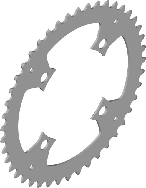 Shimano 44T -främre klinga, BCD 104 mm