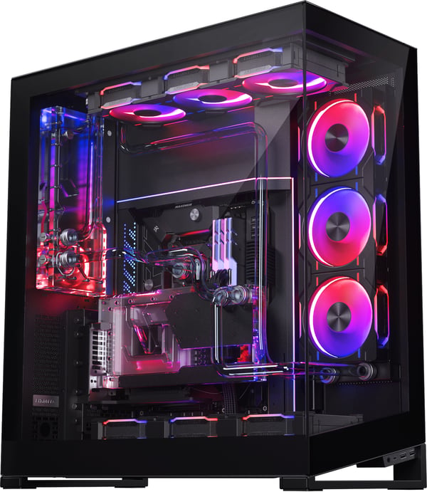 Phanteks NV7 Full Tower ATX-chassi med panoramafönster, svart