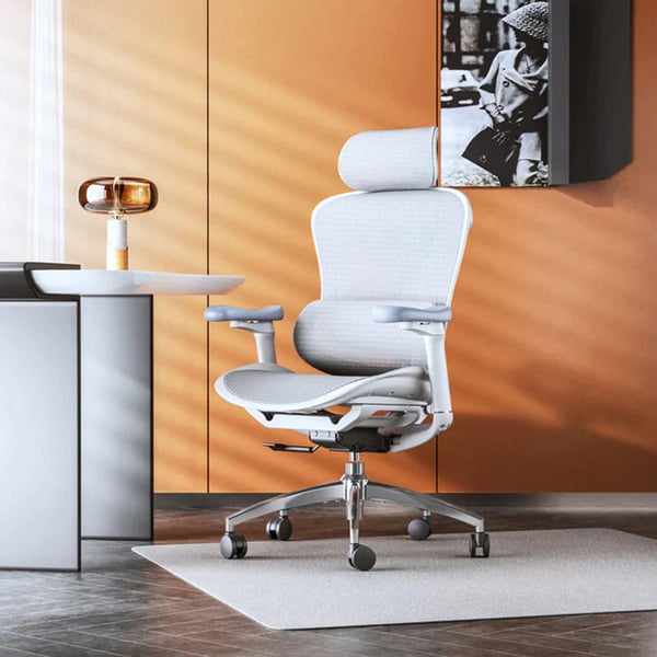 Sihoo Doro C300 -ergonomisk kontorsstol, vit