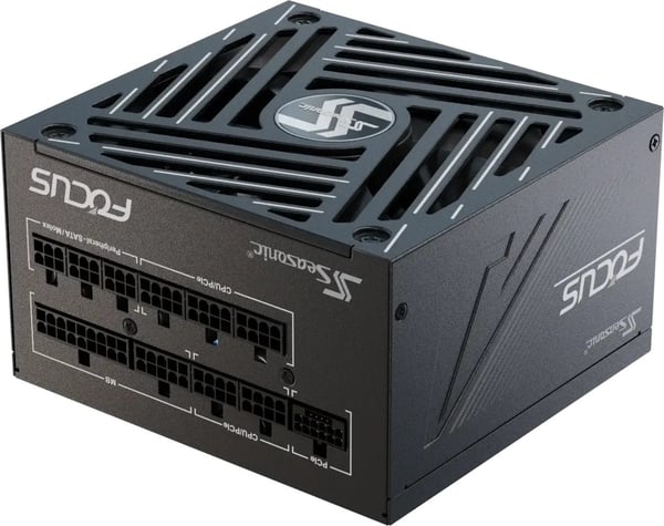 Seasonic FOCUS GX-850 ATX 3.1 (2024) -strömkälla, svart, 850 W