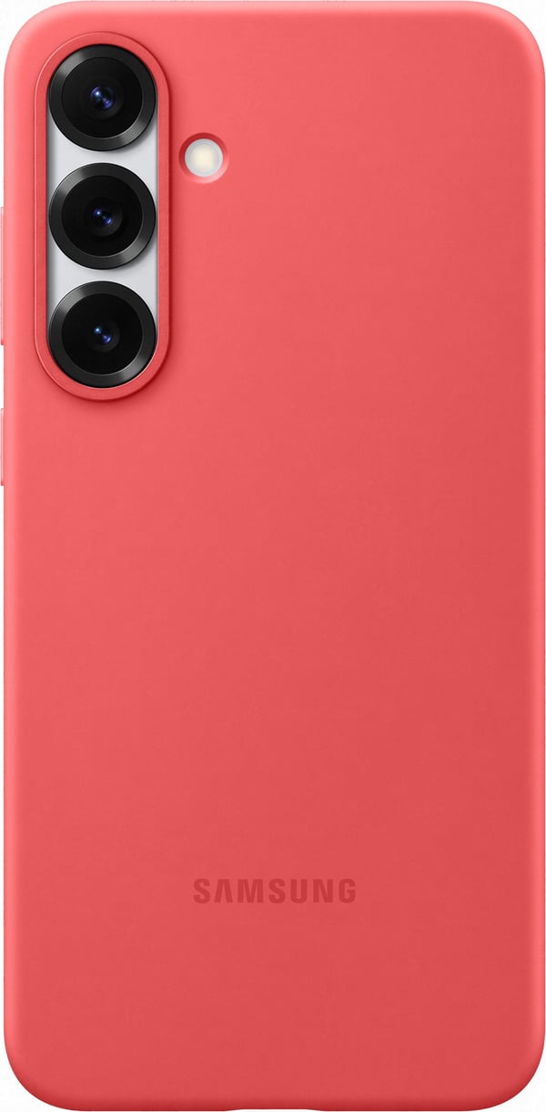 Samsung Galaxy S25+ Silikonecover, rød