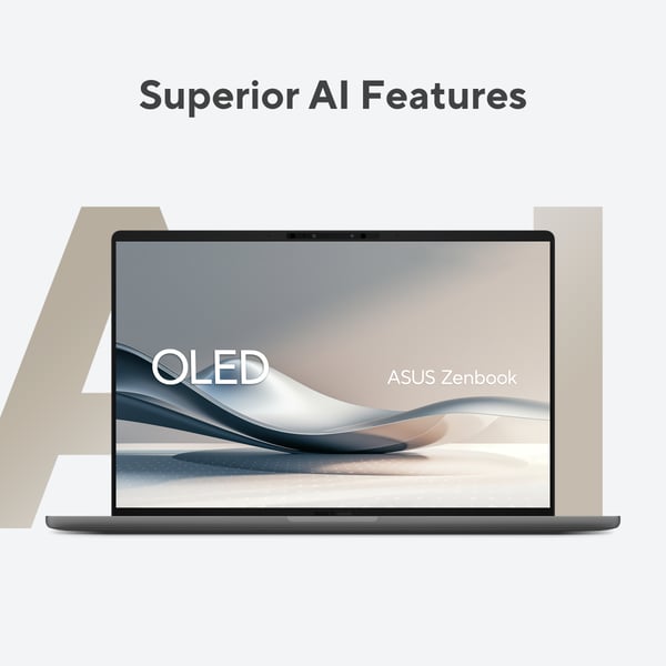 ASUS Zenbook A14 bärbar dator, Win 11 (UX3407QA-PURE1)