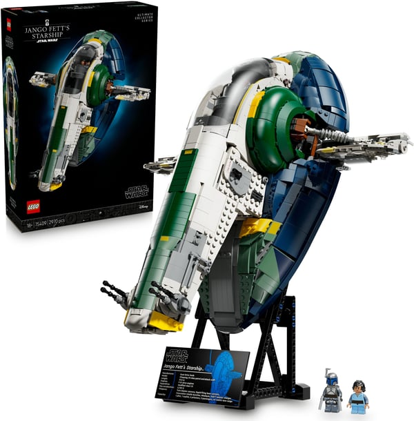 LEGO Star Wars 75409 Jango Fetts Flammande Class-stjärnskepp