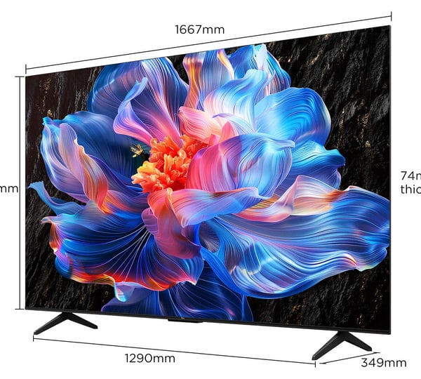 TCL 75" P6K 4K LED Google TV