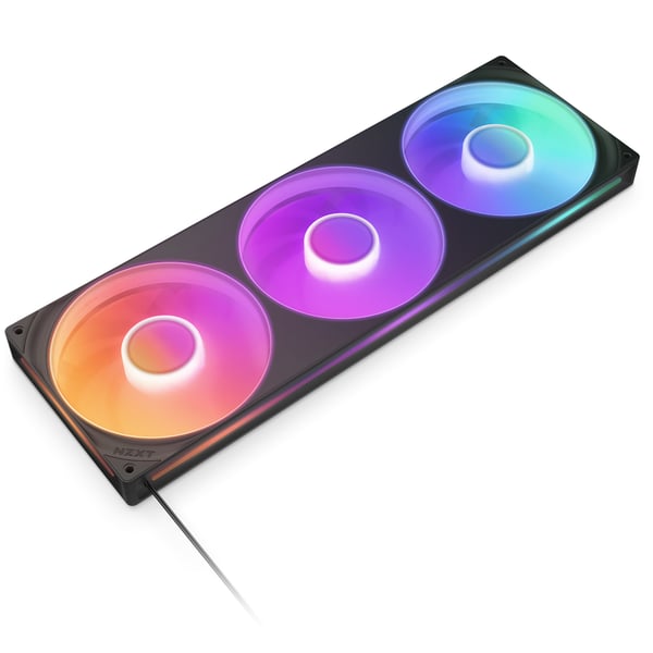 NZXT F420RGB Core-fläkt (Enkel ram) chassifläkt, 140 mm, svart