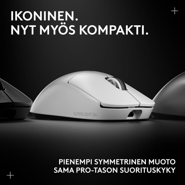 Logitech G Pro X Superlight 2c trådlös spelmus, vit