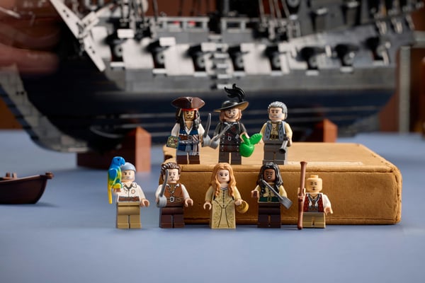 LEGO Ikoner 10365 Kapten Jack Sparrows piratskepp