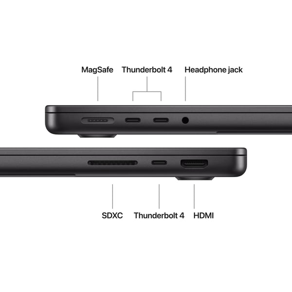 Apple MacBook Pro 14" M5 24 Gb, 1 Tb 2025 bärbar, stjärnsvart