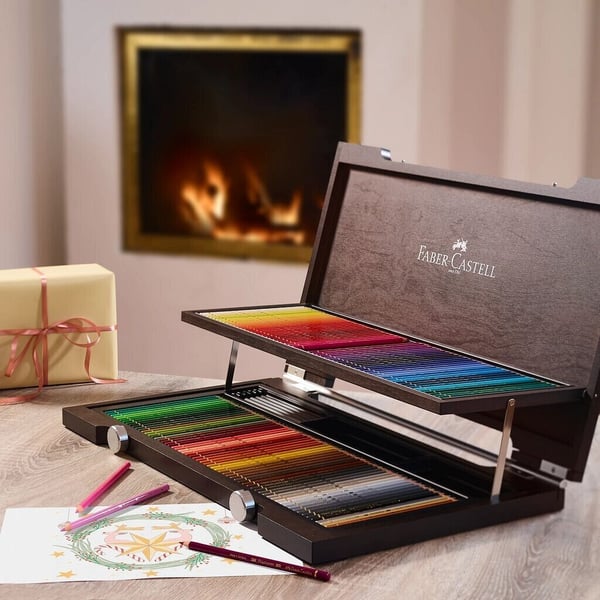 Faber-Castell Polychromos presentförpackning, 120 färger