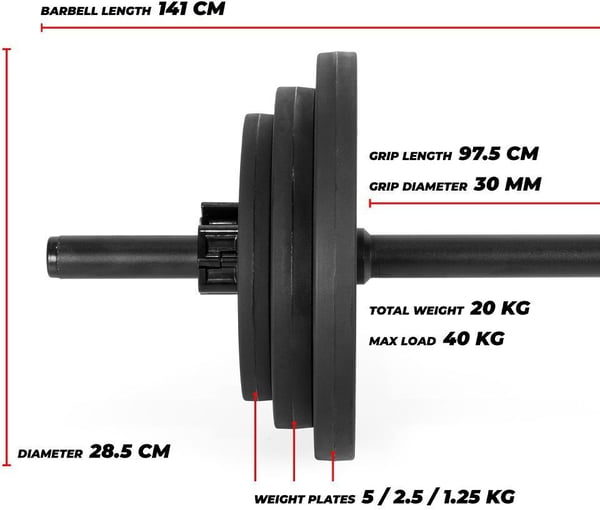 Gymstick Pro Pump Set 20 kg -viktsats