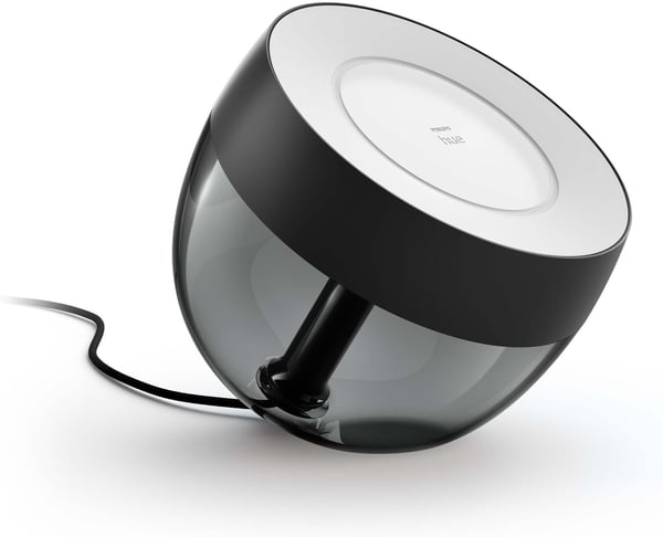 Philips Hue Iris vit & färgstämning -smart bordslampa, svart, BT, 570 lm