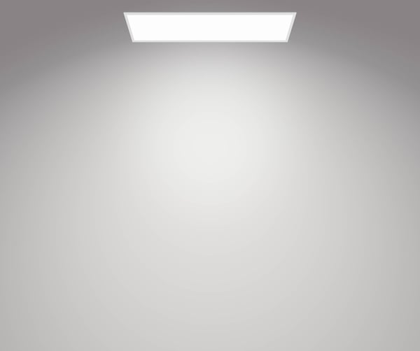Philips Panel CL560 -loftlampe, rektangulær, hvid, 3600 lm, 4000K