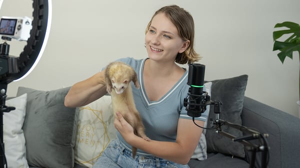 Streamplify MIC ARM RGB -mikrofonbeslag