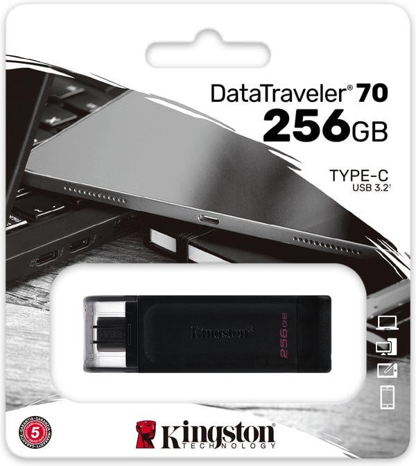 Kingston DataTraveler 70 256 Gb USBhukommelse