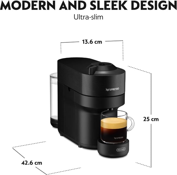 Nespresso Vertuo POP ENV90.B kapselmaskine, sort
