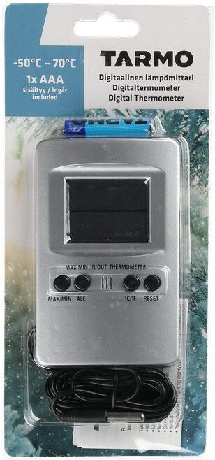 Tarmo Digital udendørs/indendørs termometer