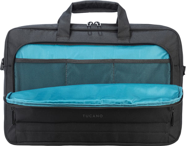 Tucano Star 17,3-tums laptopväska, svart