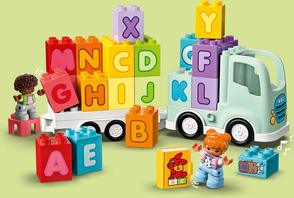 LEGO DUPLO Town Alfabetslastbil Leksak 10421