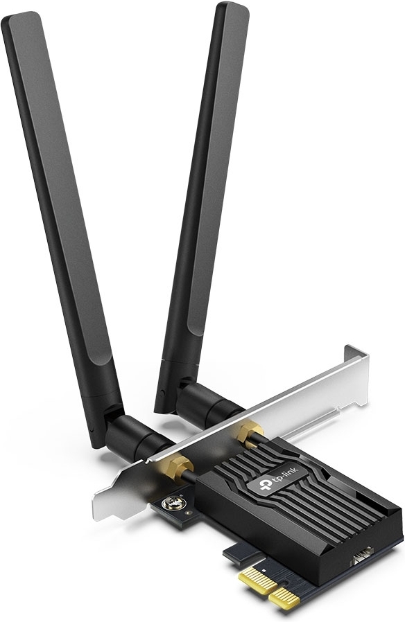 TP-LINK Archer TX55E Dual-band PCI-E-WiFi 6-adapter och Bluetooth 5.2-adapter