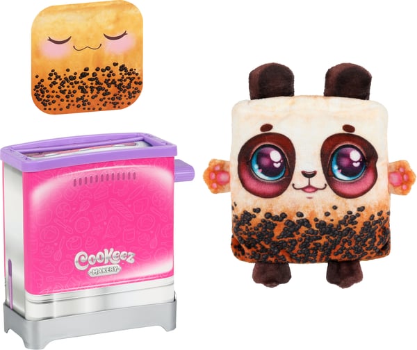 Cookeez Makery Toasty Treatz – brødrister og mystisk plys